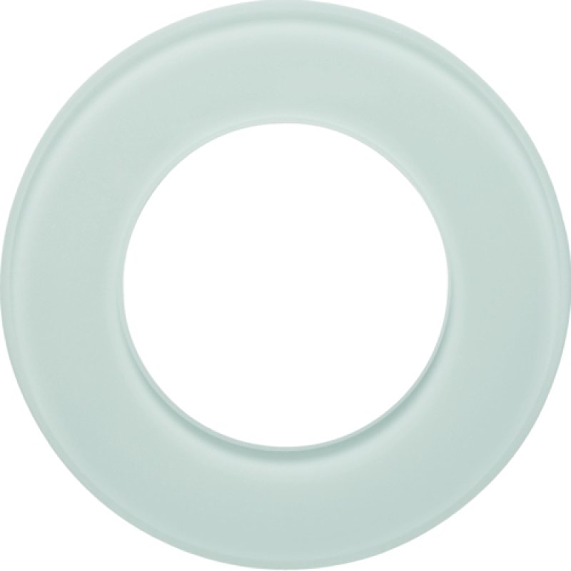 Berker 109109 Glasrahmen 1fach Serie Glas polarweiß
