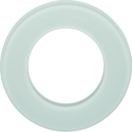 Berker 109109 Glasrahmen 1fach Serie Glas polarweiß