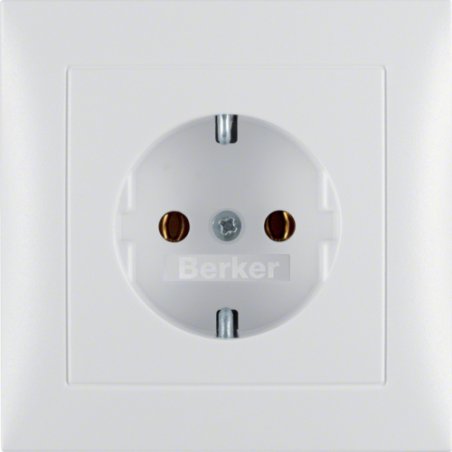 Berker 4742 99 09 UP-Steckdose PWS mit Platte S.1
