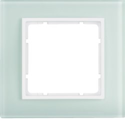 Hager 10116909 wall plate/switch cover White