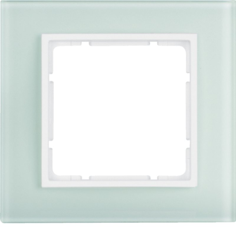 Hager 10116909 wall plate/switch cover White