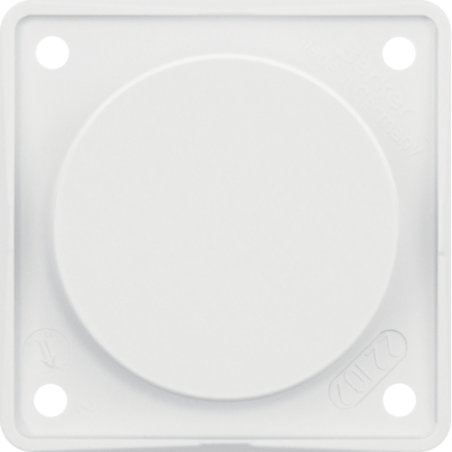 Hager 945162509 wall plate/switch cover White