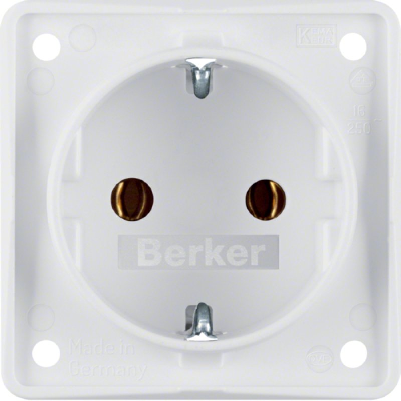 Berker 947782502 prise de courant Type F Blanc
