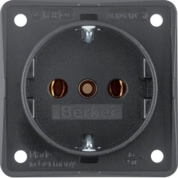 Berker 0941 85 25 05 Schuko-Steckdose anthrazit B.MOBIL