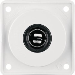 Berker 0945172509 Steckdose 12V Integro Modul polarweiß glänzen