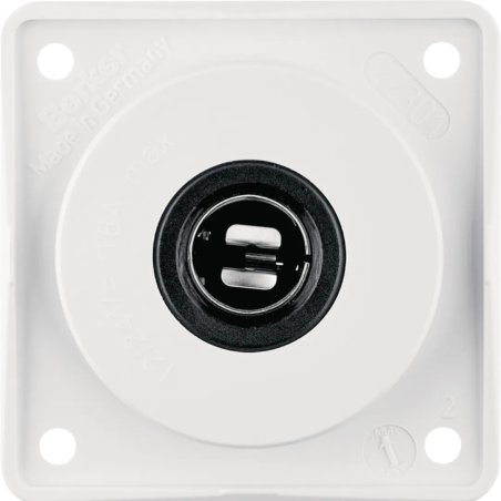 Berker 0945172509 Steckdose 12V Integro Modul polarweiß glänzen