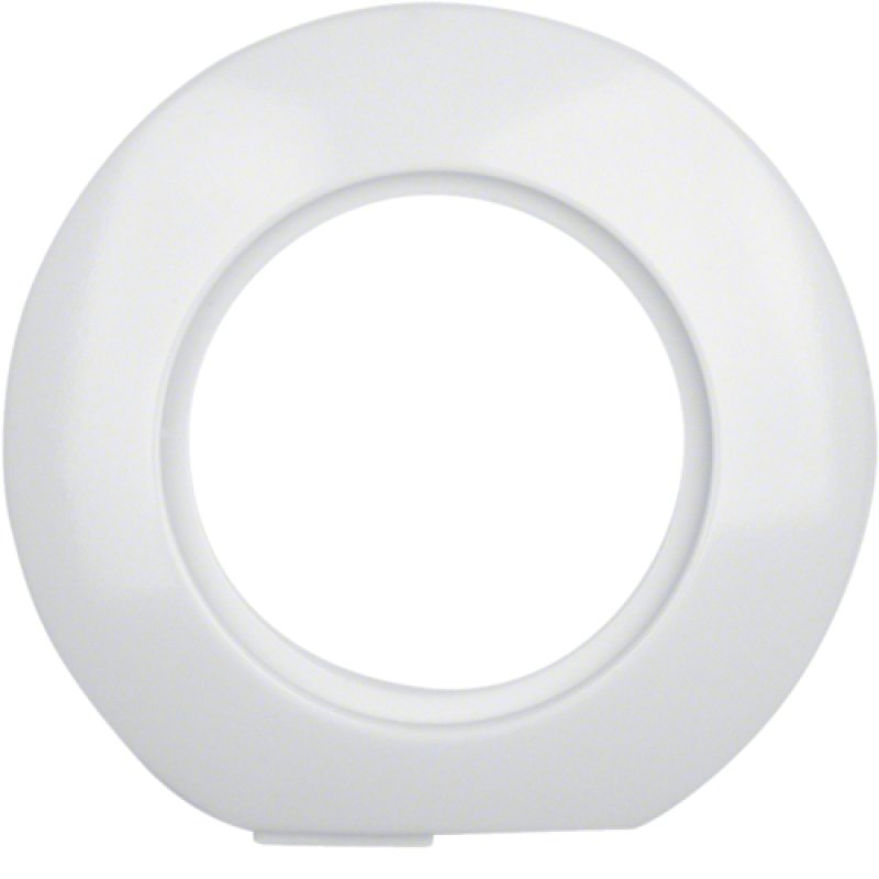 Hager 138149 Plaque de commutation et obturateur Blanc