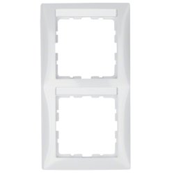 Berker 10128919 Rahmen mit Beschriftungsfeld S.1 polarweiss