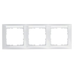 Hager 10238919 Plaque de commutation et obturateur Blanc