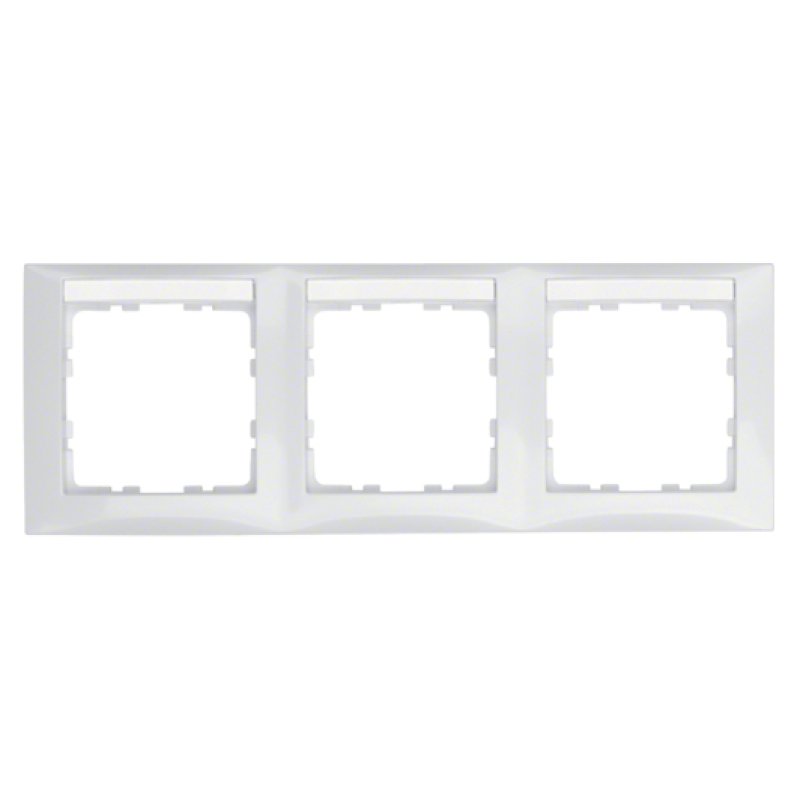 Hager 10238919 wall plate/switch cover White