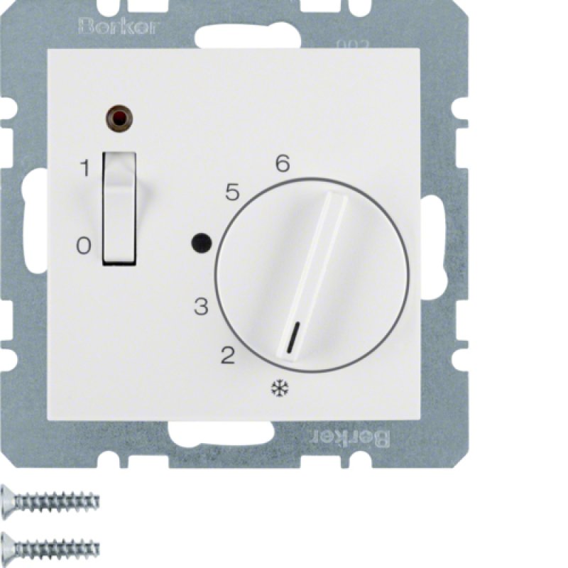 Hager 20301909 thermostat White