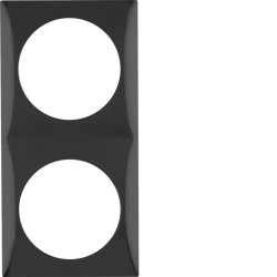 Berker 918262510 Plaque de commutation et obturateur Noir