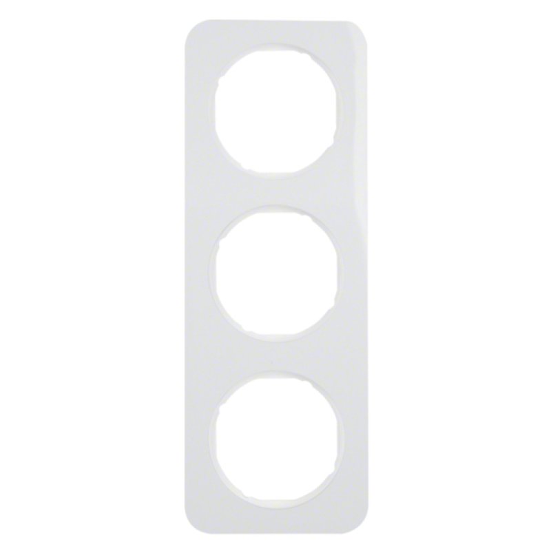 Hager 10132189 wall plate/switch cover White