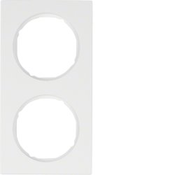 Berker 10122289 Plaque de commutation et obturateur Blanc