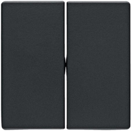 Hager 16236086 wall plate/switch cover Anthracite