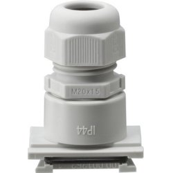 GIRA 000630 Stutzen-Schieber M20 grau WG Aufputz