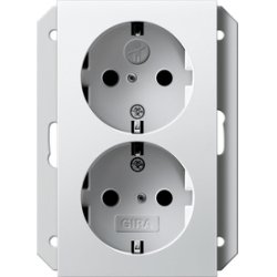 GIRA 2731 03 prise de courant CEE 7/3 Blanc