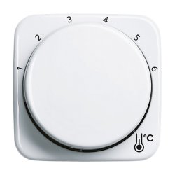 Busch-Jaeger 1794 R-214 support pour capteur et couvre-pied Blanc