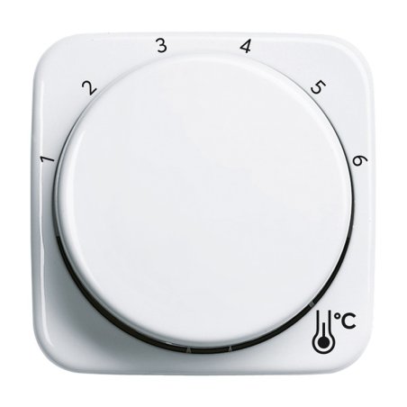 BUSCH JAEGER 1794 R-214 1794 R-214 Zentralscheibe Temperatur, rund