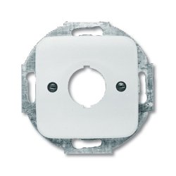 Busch-Jaeger 1724-0-1150 wall plate/switch cover Silver, White
