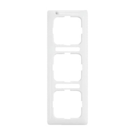BUSCH JAEGER 1723NSKA-214 Rahmen 3f linear m.Sichtfenster senkrecht Reflex SI aws