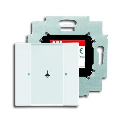 BUSCH JAEGER 6125/01-84 Tastsensor 1f UP-Sensoren f.KNX studioweiß