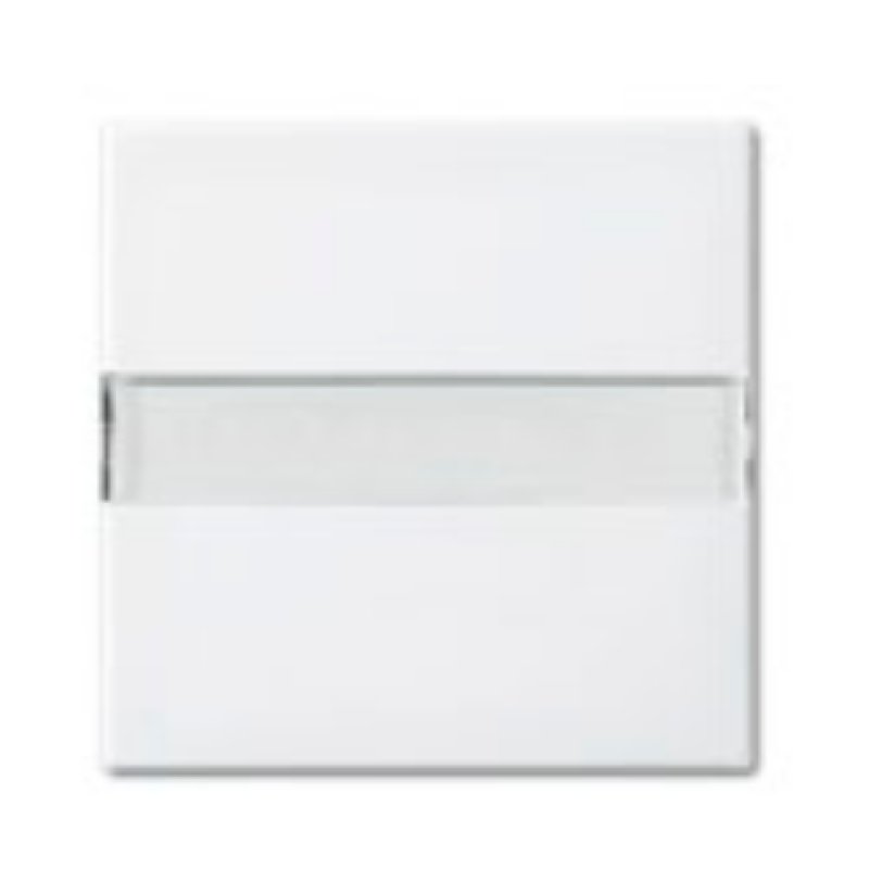 Busch-Jaeger 1731-0-2013 Plaque de commutation et obturateur Blanc
