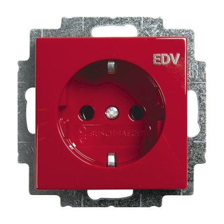 ABB 20 EUC/DV-917 socket-outlet Type F Red