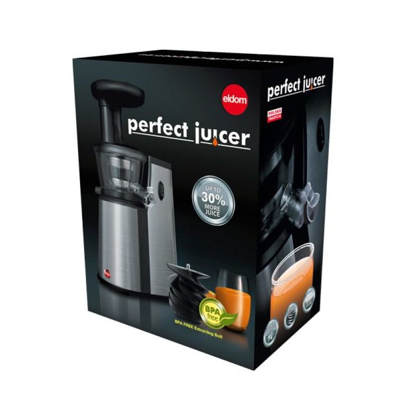 ELDOM PJ400 Centrifugeuse 400 W Noir, Argent
