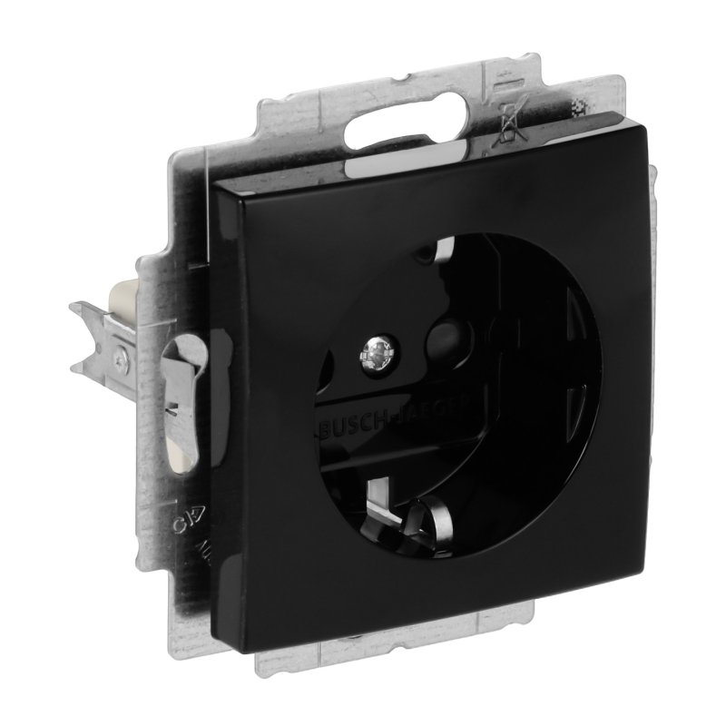 ABB 20 EUCB-15-914 socket-outlet Type F Black