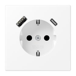 JUNG LS1520-15CAWWM socket-outlet Type F
