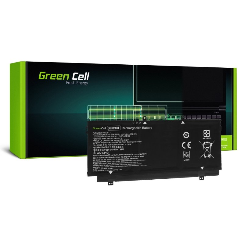 Greencell Laptop Battery SH03XL for HP Spectre 11.55V 4200mAh