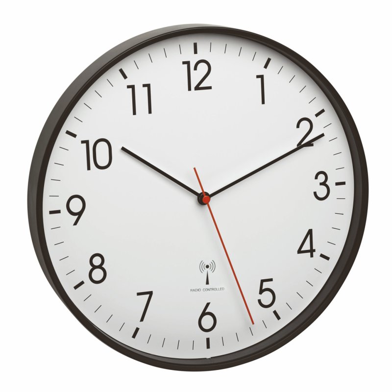TFA-Dostmann 60.3537.01 wall/table clock Quartz clock Round Black