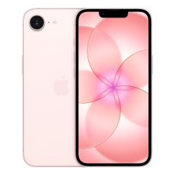 Apple iPhone 17e 15,5 cm (6.1") Double SIM iOS 26 5G USB Type-C 256 Go Rose clair