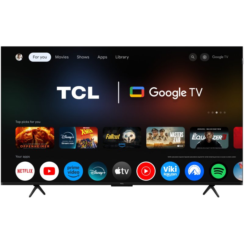 TCL P8L 55P8L TV 139.7 cm (55") 4K Ultra HD Smart TV Wi-Fi Black 450 cd/m²