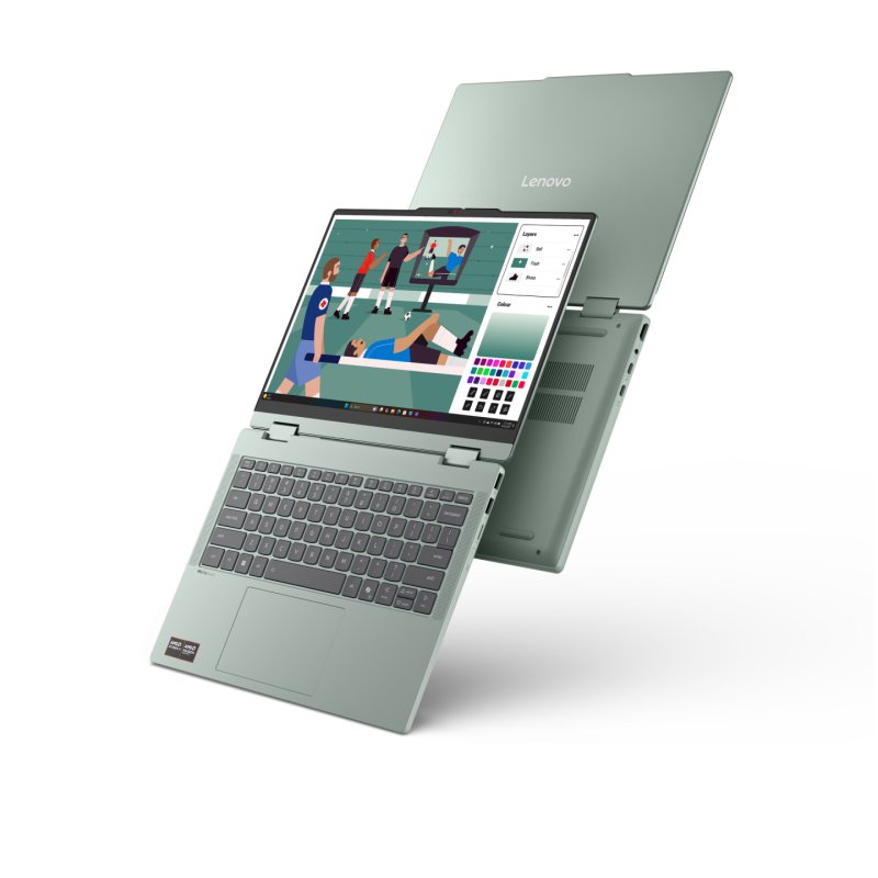 Lenovo IdeaPad 5 2in1 83UH003LGE - 14" WUXGA, AMD Ryzen™ AI 5 430, 16GB RAM, 512GB, SSD, W11