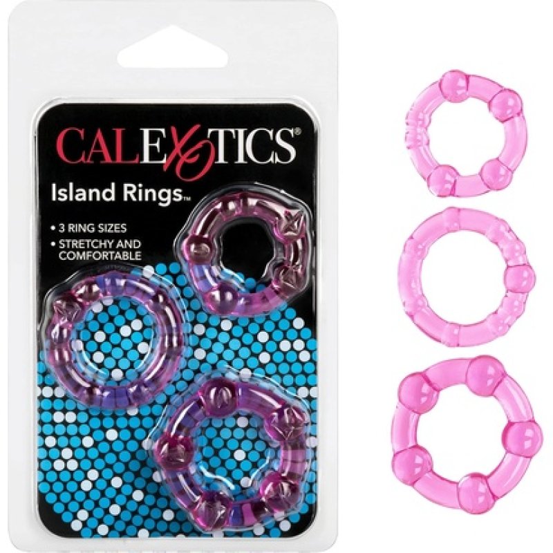 Island Rings Pink Penis Ring
