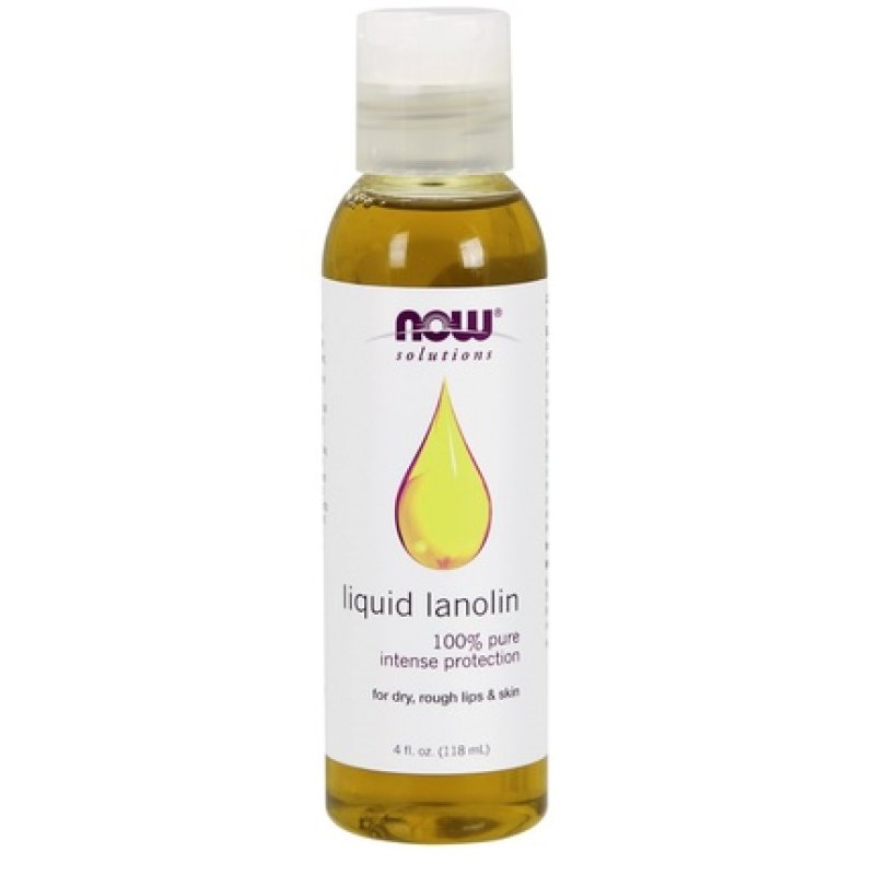 Now Foods Lanolin 100 Pure Liquid 118 Ml