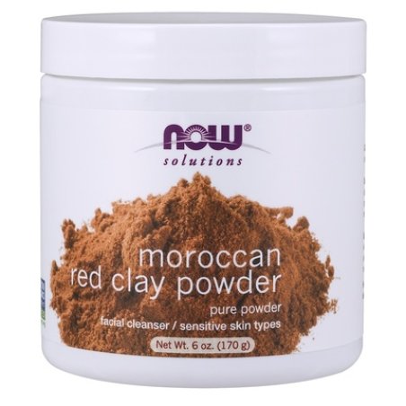 Now Foods Red Clay Powder Moroccan 170g