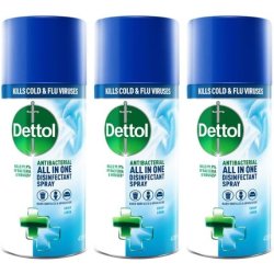Dettol All-in-One Disinfectant Spray Crisp Linen 400ml