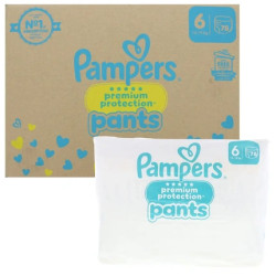 Pampers Premium Protection Pants Size 6 78 Diapers