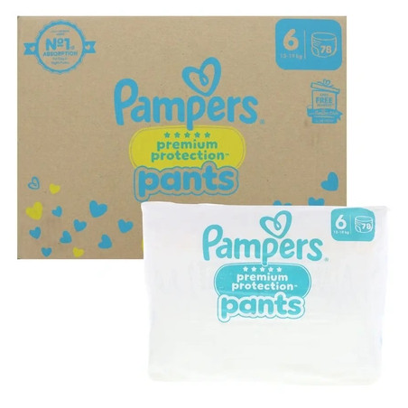 Pampers Premium Protection Pants Size 6 78 Diapers