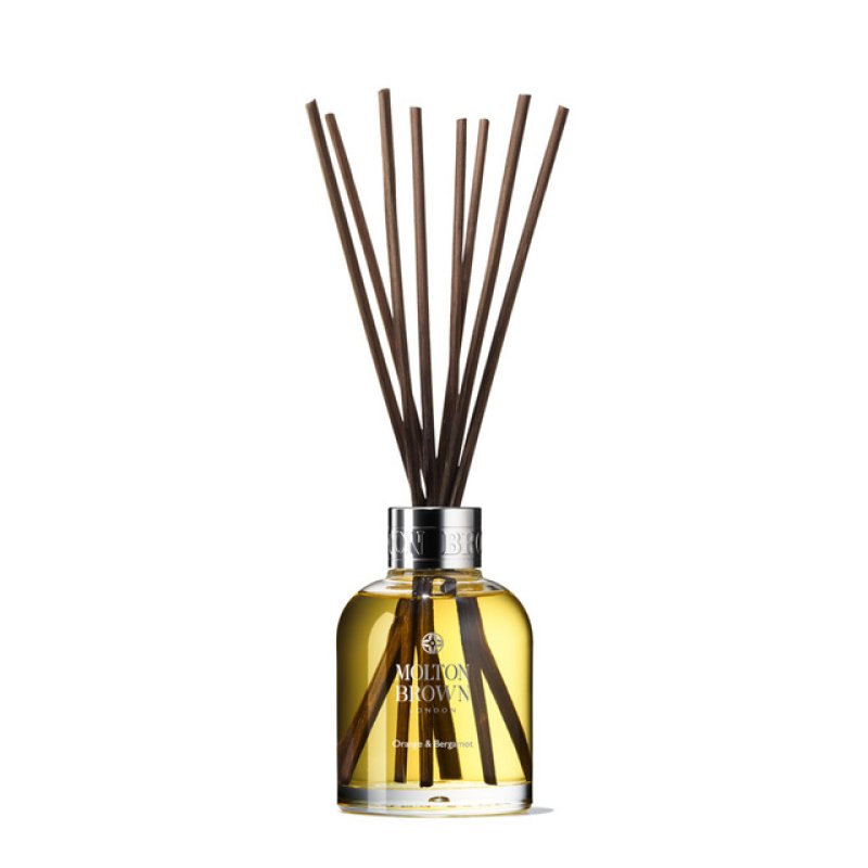 Molton Brown Orange & Bergamot diffuseur aromatique Flacon de parfum Marron, Transparent, Jaune