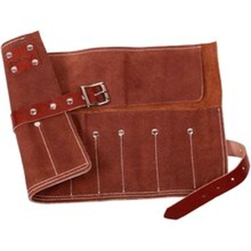 Dark Stag Leather Barber Tool Roll