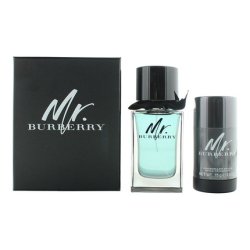 Burberry Mr Burberry 2 Piece Gift Set Eau De Toilette 100ml And Deodorant Stick 75g For Men