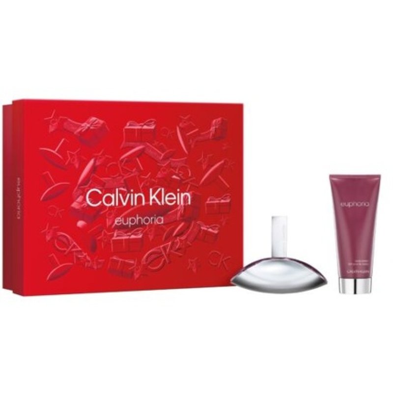 Calvin Klein Euphoria Eau de Parfum 50ml Body Lotion 100ml gift set for women