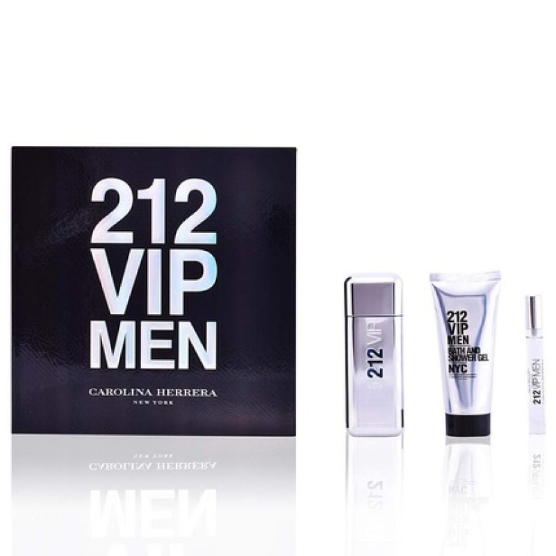 Carolina Herrera 212 Vip Men Eau De Toilette Spray 100ml - Set of 3