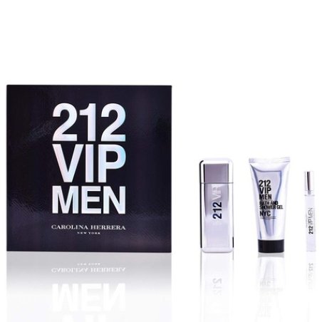 Carolina Herrera 212 Vip Men Eau De Toilette Spray 100ml - Set of 3