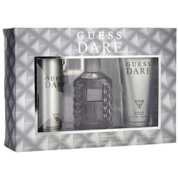 Guess Dare By Guess For Men - 3 Pc Gift Set 3.4Oz Edt Spray, 6.0Oz Body Spray