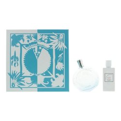 Hermes Eau Des Merveilles Bleue 2 Piece Gift Set Eau De Toilette 100ml And Body Lotion 80ml